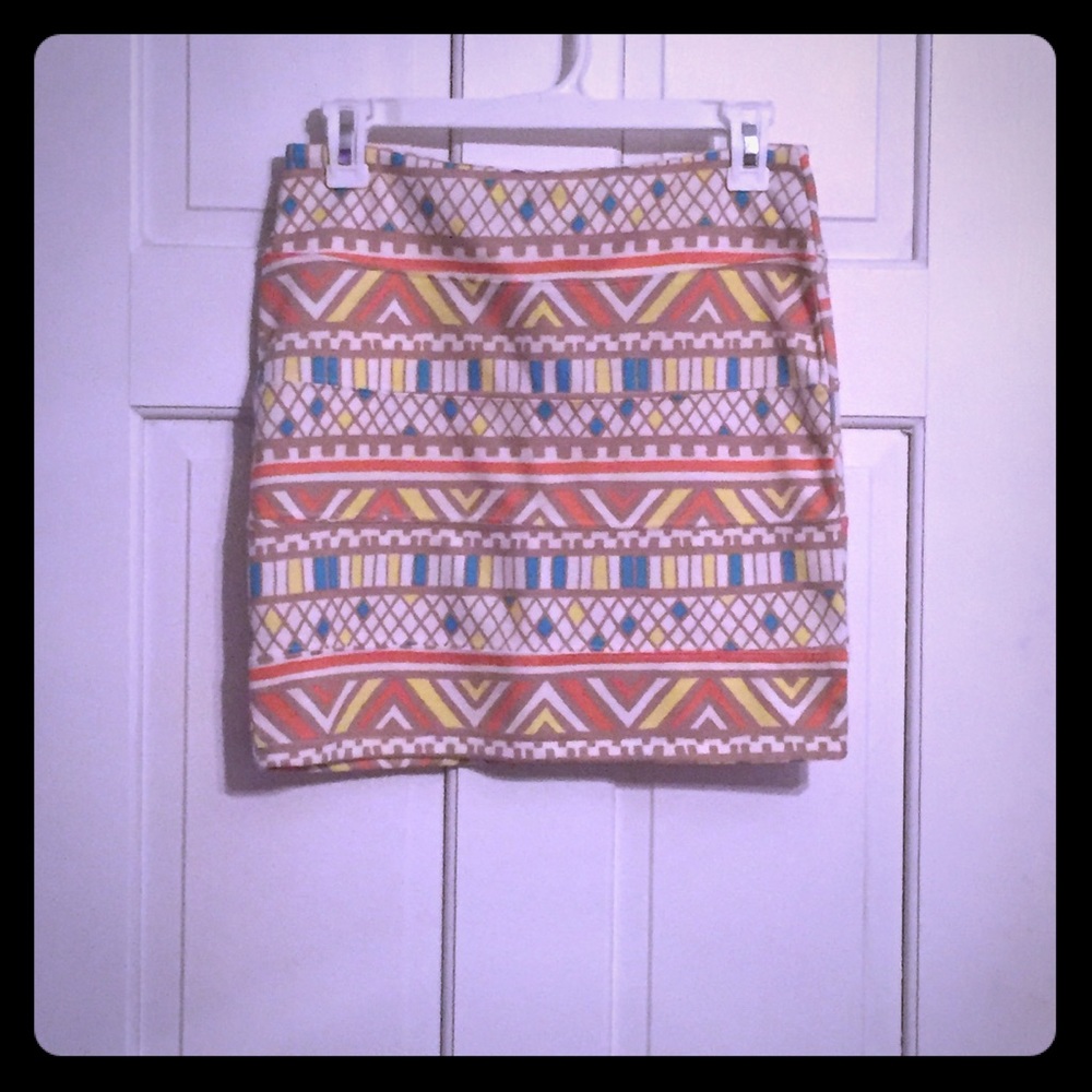 Nollie mini skirt with pretty pattern